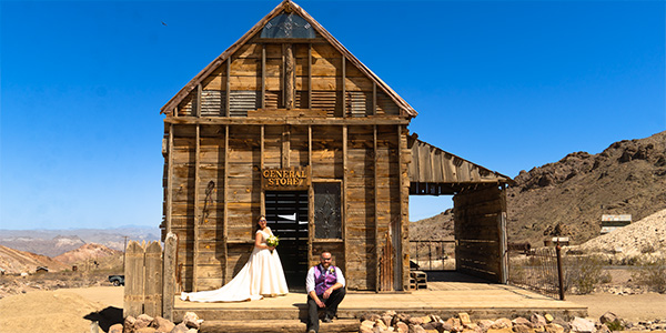 Nelson Rustic Ghost Town Wedding